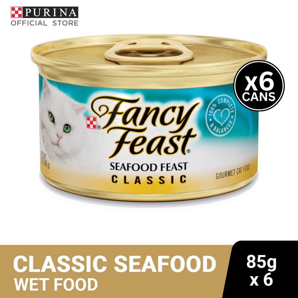 Fancy feast outlet classic seafood