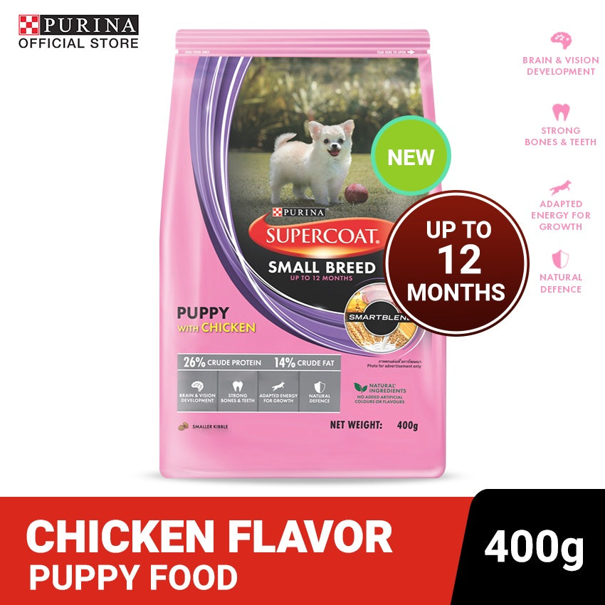 SUPERCOAT Chicken based Dry Dog Food for Puppy Small Breed Dogs Best