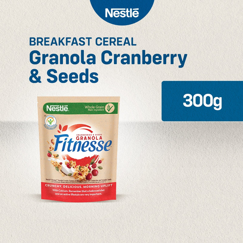 Fitnesse Granola Cranberry and Pumpkin Seeds Breakfast Cereal 300g