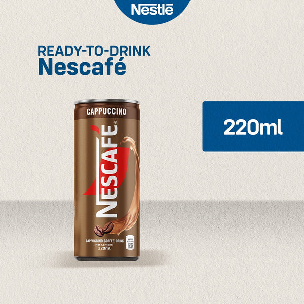 NESCAFE Ready-To-Drink Cappuccino 220ml