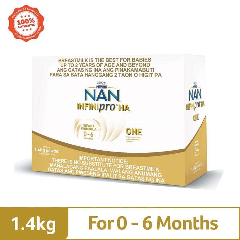 Nan Infinipro HA One Infant Formula for 0 to 6 Months 1.4kg