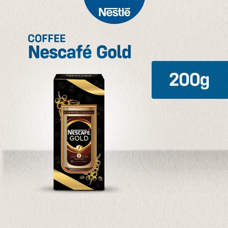 [With Gift Box] Nescafe Gold Premium Instant Coffee 200g