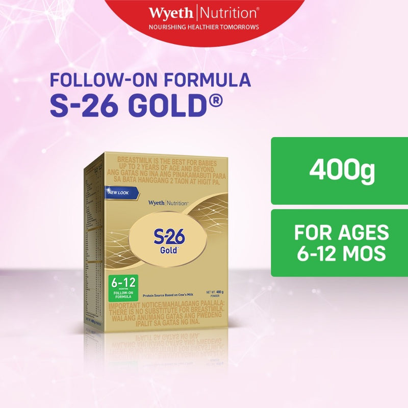 S-26 Gold Two Follow-on Formula for 6 to 12 Months 400g