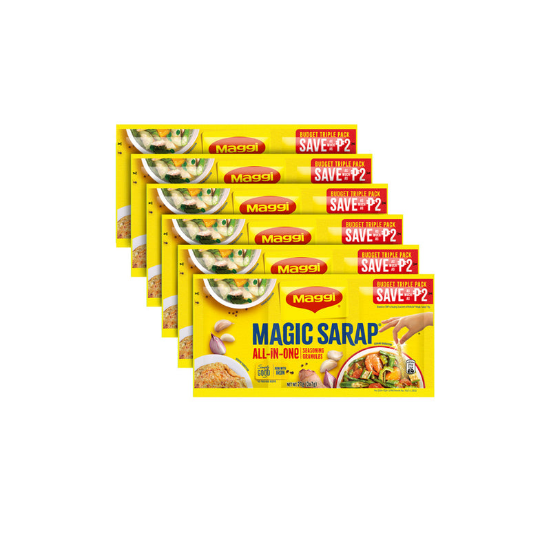 Maggi Magic Sarap All-In-One Seasoning 7g x 3 - Buy 6, Save P12