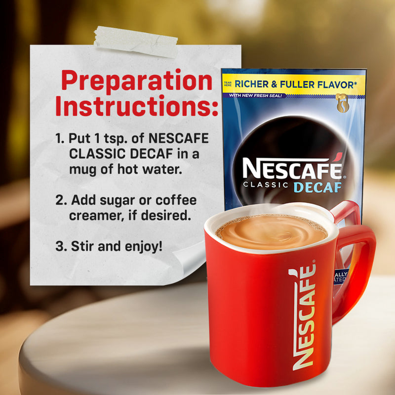 Nescafe Classic Decaf Instant Coffee 80g