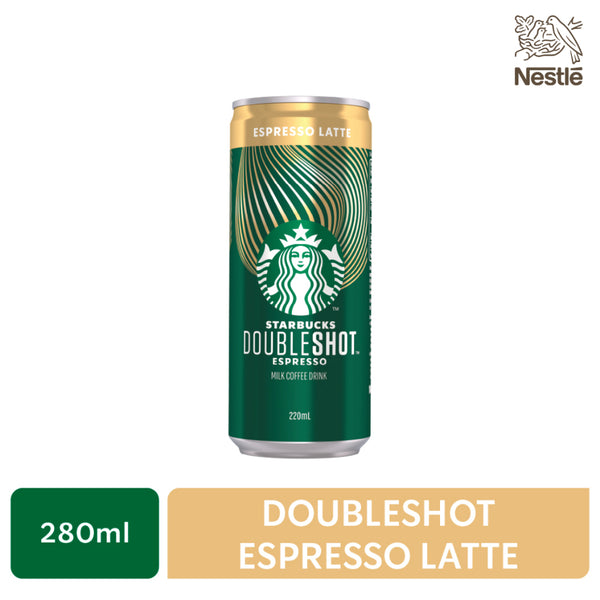 Starbucks Ready To Drink Doubleshot Espresso Latte 220ml