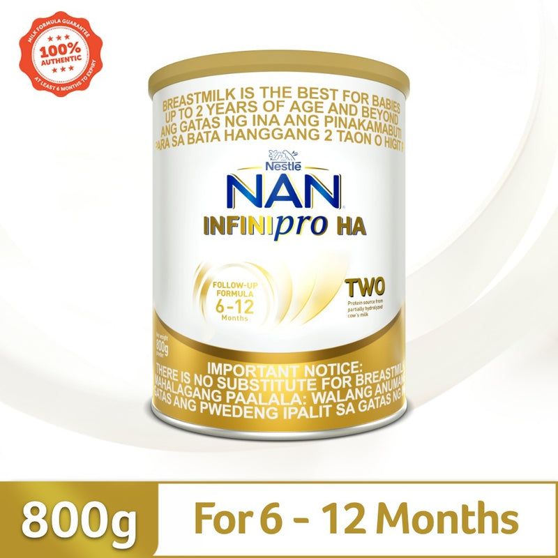 Nan Infinipro HA Two Follow-up Formula for 6 to 12 Months 800g