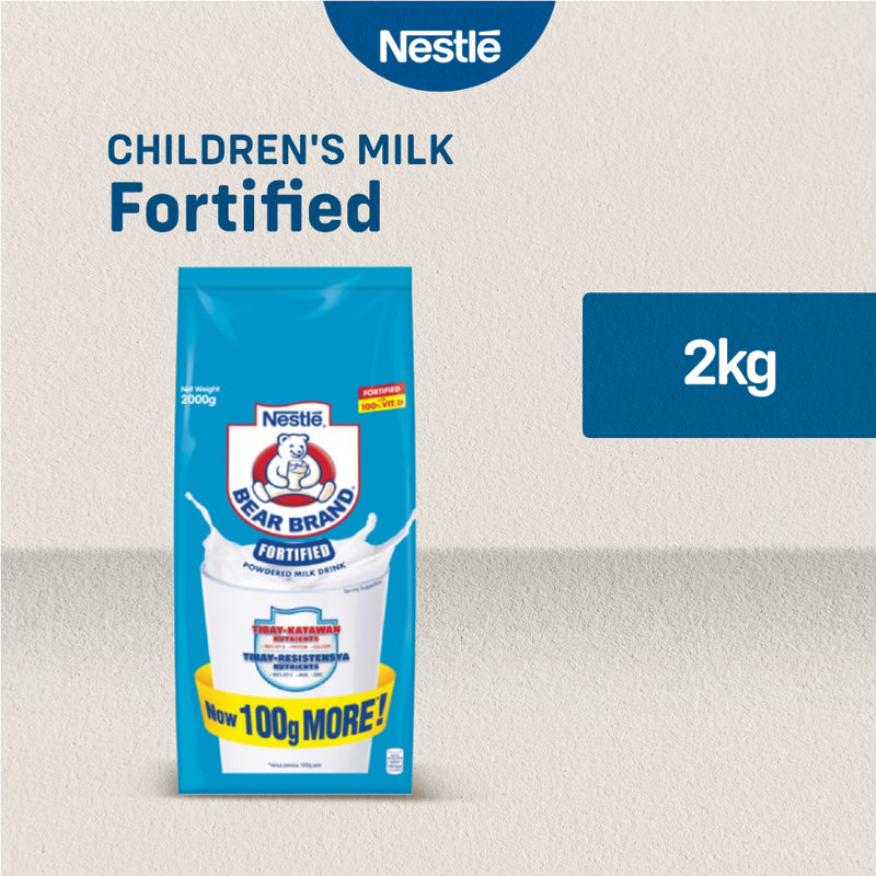 BEAR BRAND Fortified Powdered Milk Drink 2kg