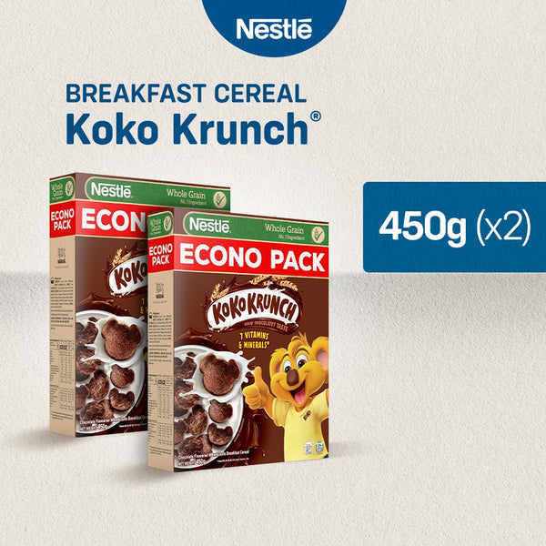 Koko Krunch Breakfast Cereal 450g - Pack of 2