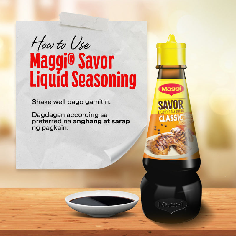 Maggi Savor Liquid Seasoning All Variants 130ml Classic Chili Calam